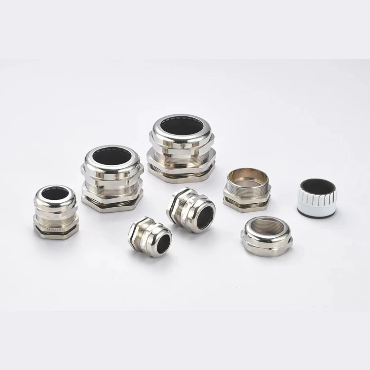 Prensaestopas de latón IP68, prensaestopas impermeable, prensaestopas EMC