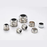 Prensaestopas de latón IP68, prensaestopas impermeable de acero inoxidable