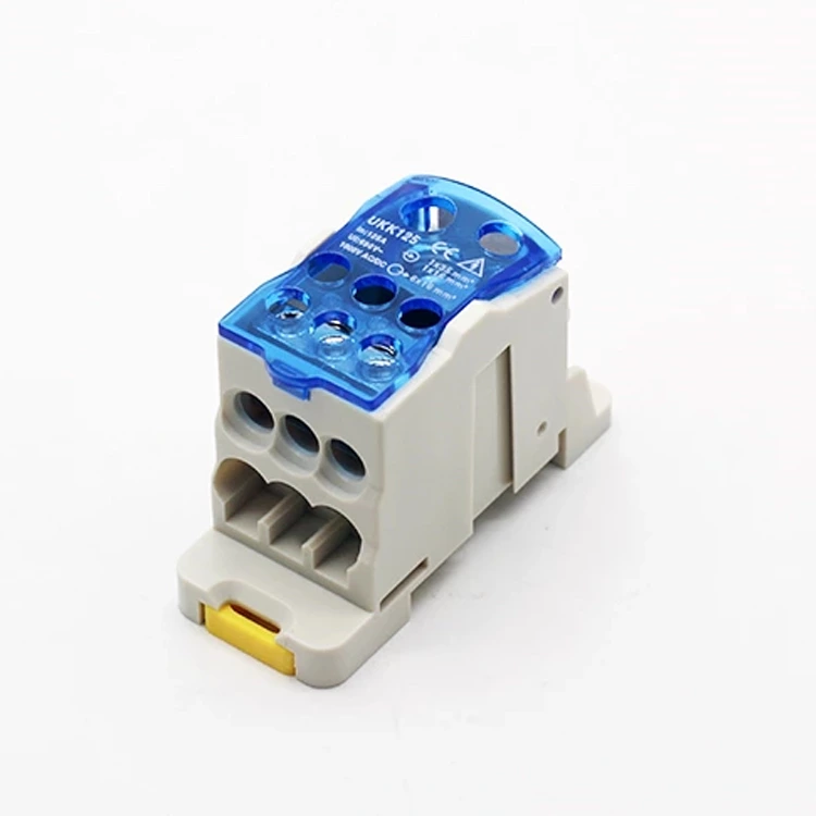 Caja de conexiones unipolar eléctrica serie UKK 125A