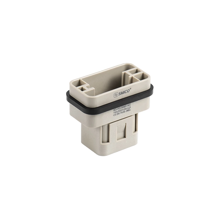 Conector rectangular serie HQ 16A HQ-008/0-MC Conectores de alta resistencia 8 pines 09120083001
