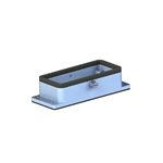 Inserto de conector de alta resistencia para montaje en mamparo SO-H16B-ST-2B/C 09300160381
