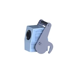Conector de servicio pesado H6B, carcasa de capó con entrada lateral H6B-SKH-1L/C-M32 19300060587
