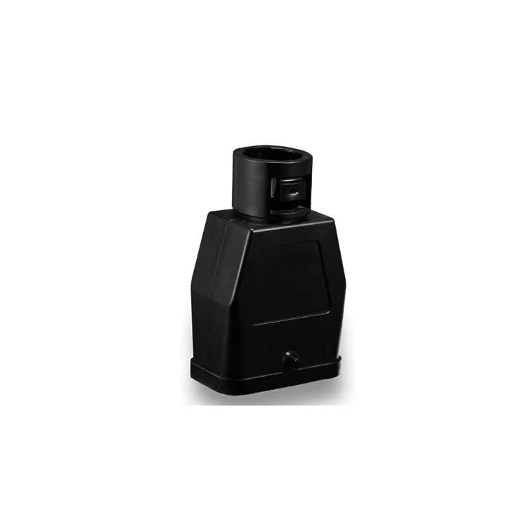 Cubierta de plástico negra impermeable IP65 con entrada superior SO-HC.P-TK-2B-PAFS18 Conector de alta resistencia 09120080428