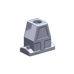 Conector de alta resistencia con cubierta impermeable IP68/IP69K SO-HC10B-TKH-2S-M32 Entrada superior