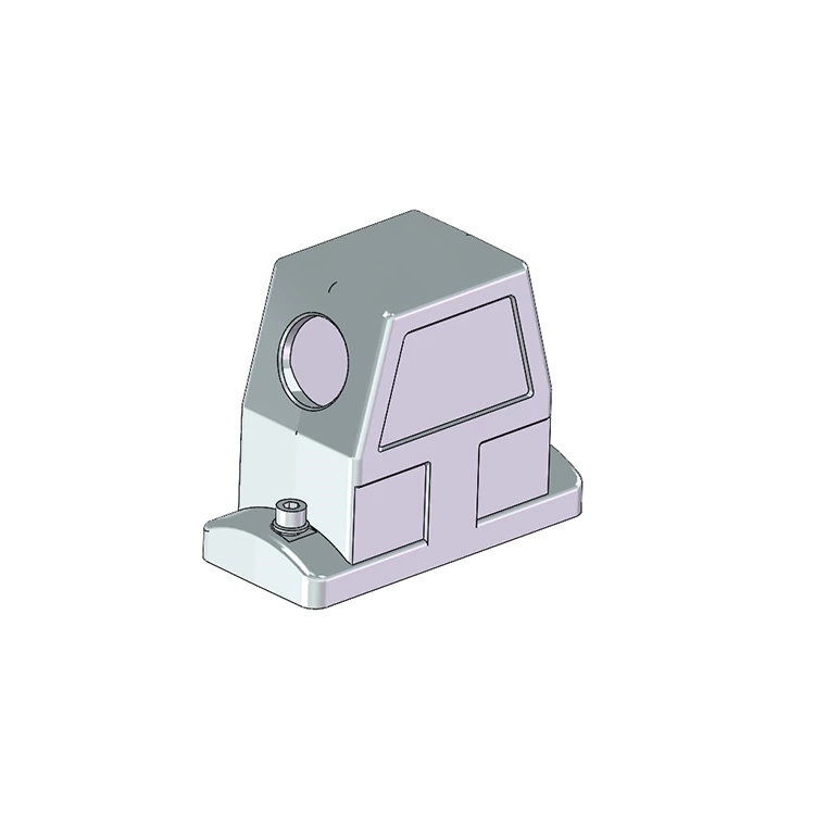Conector de alta resistencia IP68/IP69K a prueba de agua Carcasa de capó SO-HC16B-SKH-2S-M32 Entrada lateral