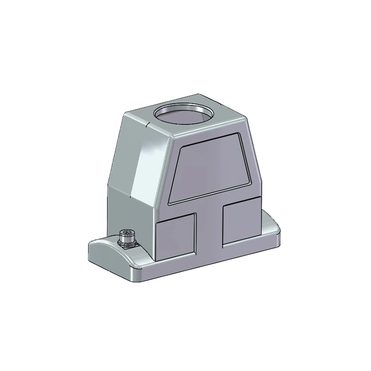 Conector de alta resistencia IP68/IP69K a prueba de agua Carcasa de capó SO-HC16B-TKH-2S-M32 Entrada superior