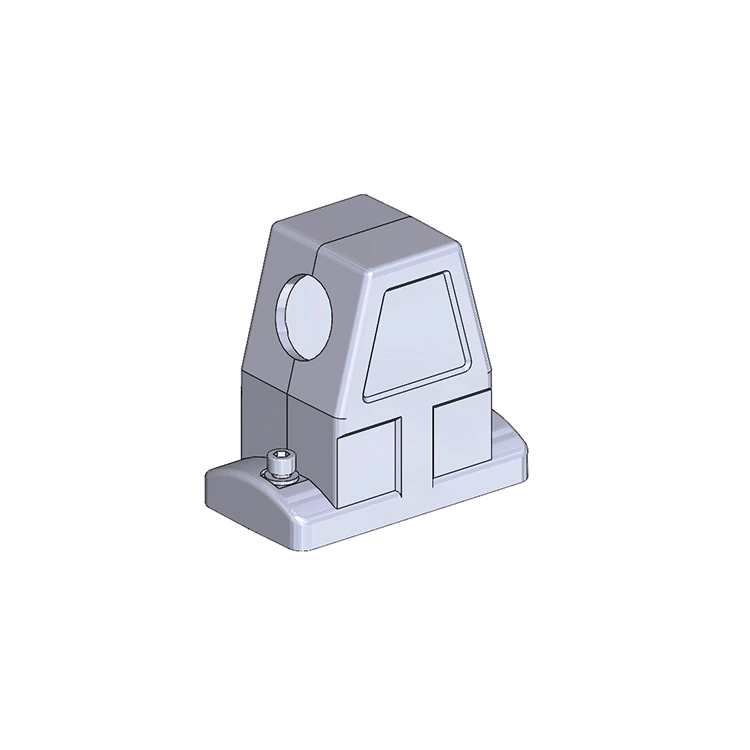 Conector de alta resistencia SO-HC6B-SKH-2S-M32, cubierta y carcasa, entrada lateral IP68/IP69K