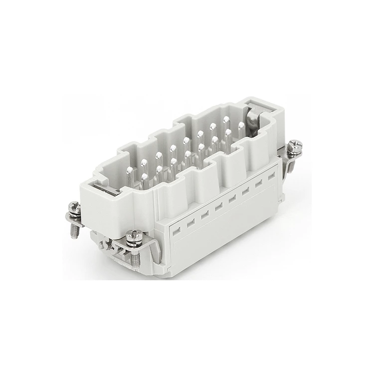 Conectores industriales de alta resistencia HE-016-MS, conector tipo jaula con abrazadera rápida, presión 09330162616