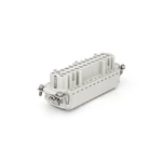 Conectores de inserción rápida de 24 pines para trabajos pesados, conector de terminal de abrazadera de jaula HE-024-FS 09330242716