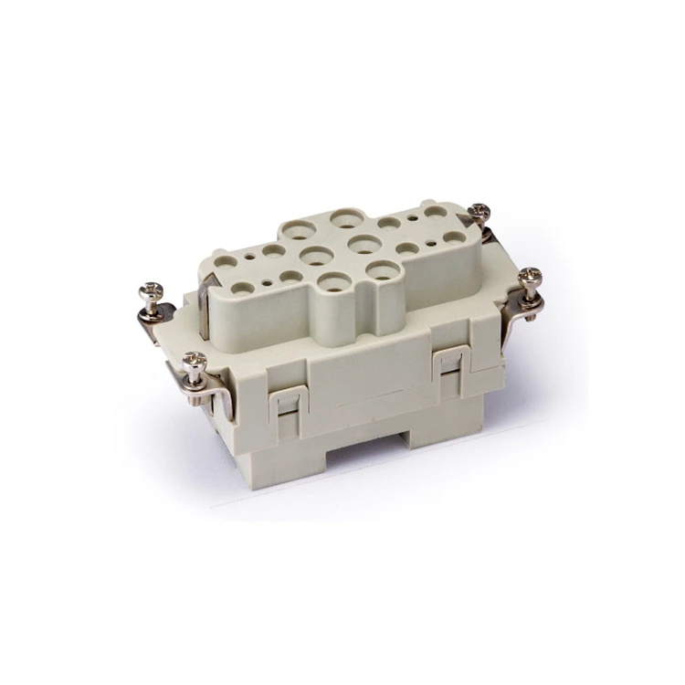 Conector rectangular de alta resistencia HK-006.2/12-F (6-10 mm²) 09380182702 Terminal de tornillo 40 A/10 A