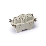 Conector rectangular de alta resistencia HK-006.1/12-F (2,5-8 mm²) 09380182701 Terminal de tornillo 40 A/10 A