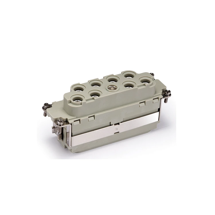 Conector de alta resistencia HK-008/0-F, serie HK, 8 pines, 100 A, insertos hembra, 09380082753