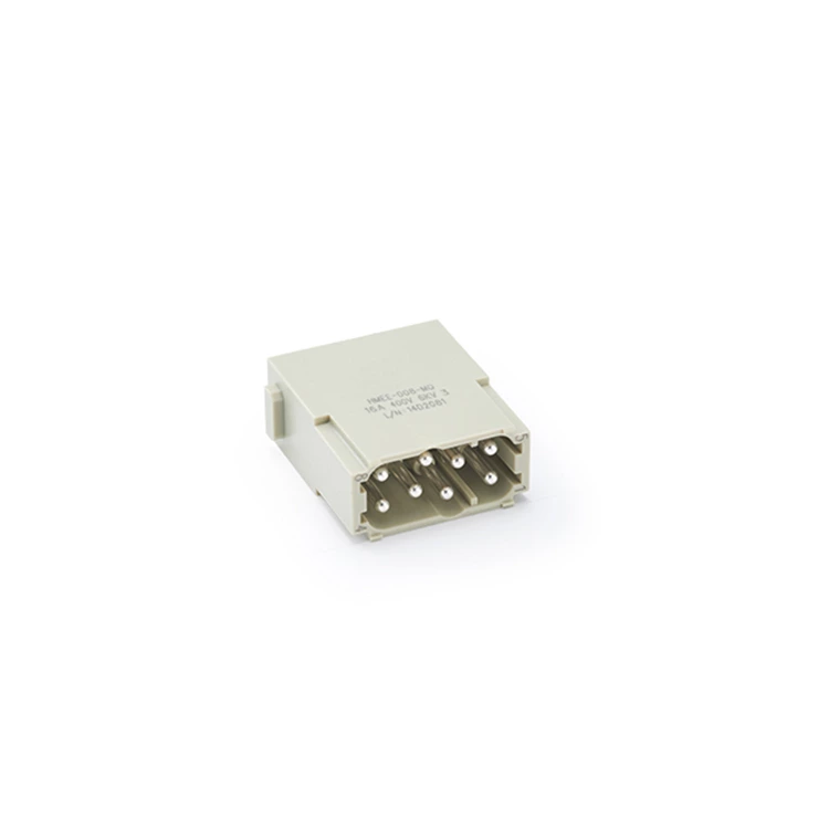 SO-HMEE-008-MQ Conector modular de 8 pines para trabajo pesado, terminal de inserción rápida 09140082633