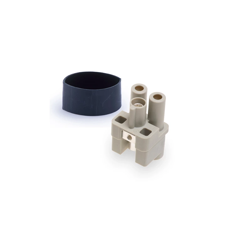Conectores de alta resistencia de 2 pines, serie HQ, 40 A, 830 V, HQ-002.2-F (4-10 mm²), 09120022752