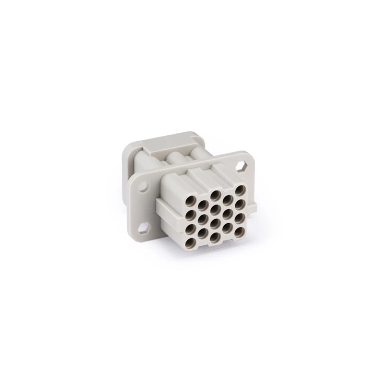 Conector rectangular HQ-017-FC Conectores de alta resistencia 17 pines 09120173101