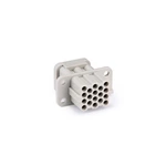Conector rectangular HQ-017-FC Conectores de alta resistencia 17 pines 09120173101