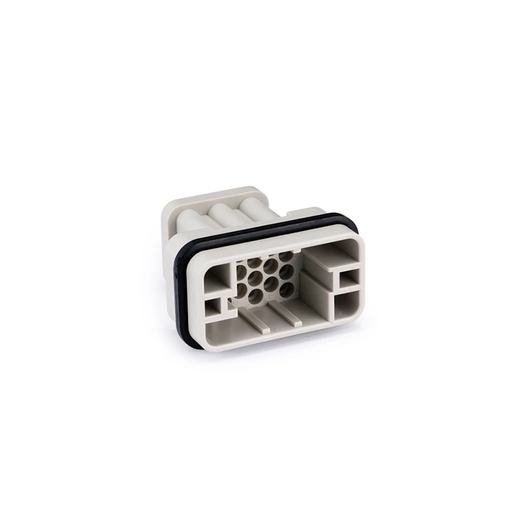 Conector rectangular HQ-017-MC conectores de alta resistencia 17 pines 09120173001