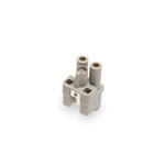 Conectores industriales multipolares de 2 pines para trabajo pesado, 40 A, HQV-002.1-F (2,5-6 mm²), 09120022753