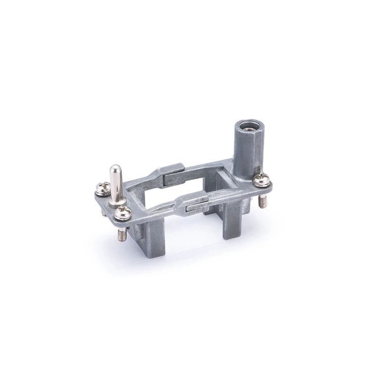 Conector modular con marco articulado HF10A para un solo conjunto modular para capó y carcasa H10A 09140000304